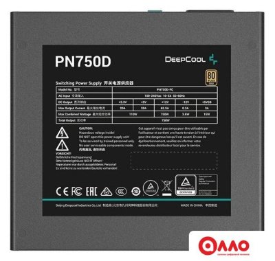 Блок питания DeepCool PN750D V2 Блок питания DeepCool PN750D V2
