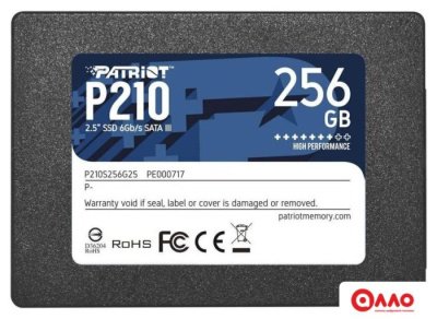 SSD Patriot P210 256GB P210S256G25