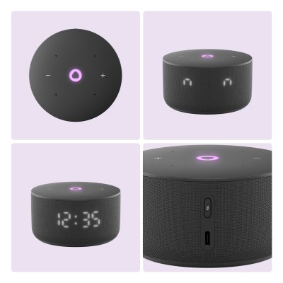 Портативная колонка Яндекс.станция Мини 3 YNDX-00027, черная