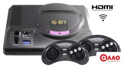 Игровая приставка Retro Genesis HD Ultra (2 геймпада, 225 игр)