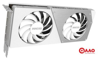Видеокарта Inno3D GeForce RTX 4070 Twin X2 OC White N40702-126XX-183052V