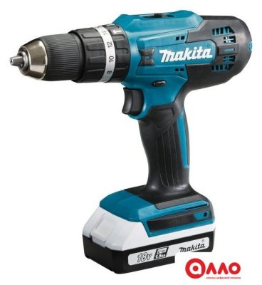 Ударная дрель-шуруповерт Makita HP488DWAE (с 2-мя АКБ, кейс) Ударная дрель-шуруповерт Makita HP488DWAE (с 2-мя АКБ, кейс)