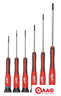 Набор отверток прецизионных Milwaukee 4932471869 (6 предметов)