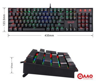 Клавиатура Redragon Mitra (Outemu Blue) Клавиатура Redragon Mitra (Outemu Blue)