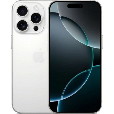 Смартфон Apple iPhone 16 Pro 128GB SIM+eSIM белый титан