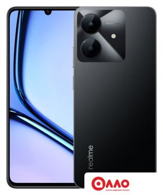 Телефон Realme Note 60x RMX3938 4GB/128GB (черный)