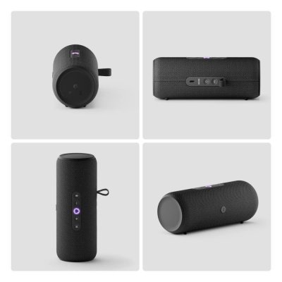 Портативная колонка Яндекс.Станция Стрит (YNDX-00030), черная
