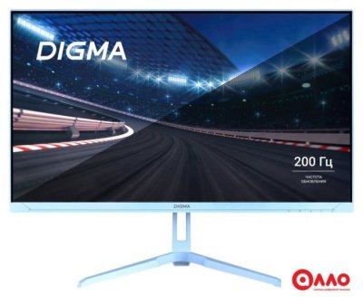Игровой монитор Digma Overdrive 24P410F (голубой)