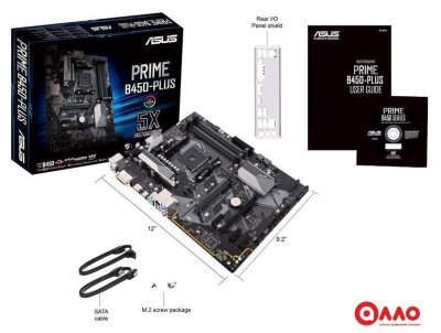 Материнская плата ASUS Prime B450-Plus