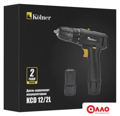 Дрель-шуруповерт Kolner KCD 12/2L (с 2-мя АКБ) Дрель-шуруповерт Kolner KCD 12/2L (с 2-мя АКБ)