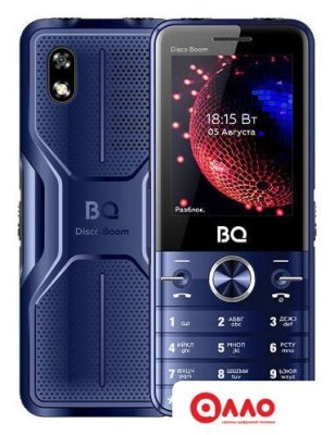 Телефон BQ BQ-2842 Disco Boom (синий)