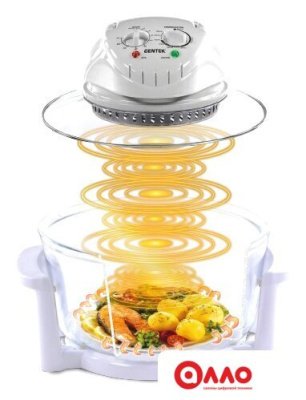 Аэрогриль (аэрофритюрница) CENTEK CT-1456 (белый)