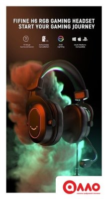 Наушники FIFINE H6 (черный) Наушники FIFINE H6 (черный)