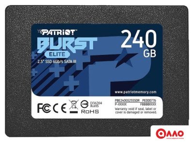 SSD Patriot Burst Elite 240GB PBE240GS25SSDR
