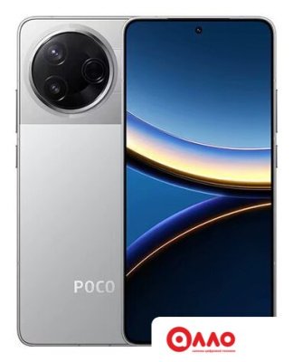 Телефон POCO F7 Pro 12GB/512GB международная версия (серебристый)