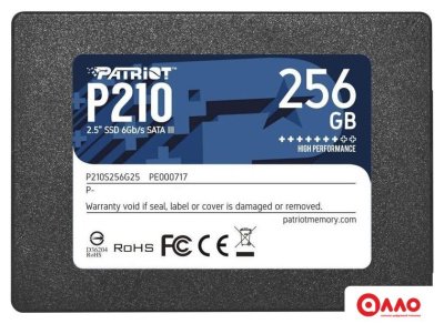 SSD Patriot P210 256GB P210S256G25