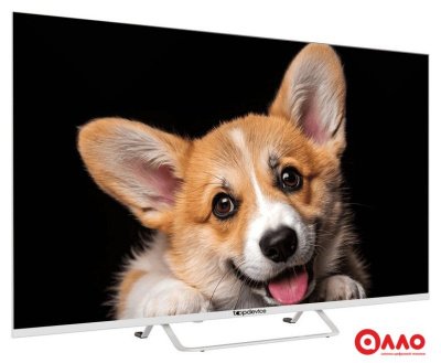Телевизор Topdevice 43" SMART TV YаOS 03 (белый)