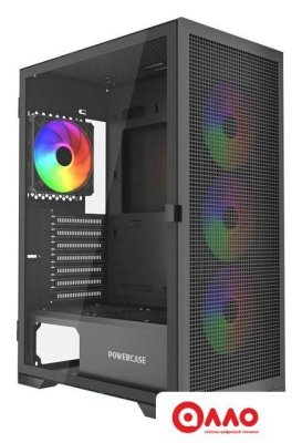 Корпус Powercase Mistral B415 (черный) Корпус Powercase Mistral B415 (черный)