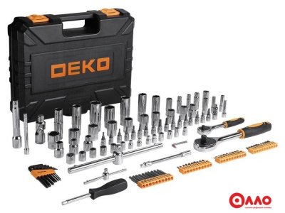 Универсальный набор инструментов Deko DKAT121 (121 предмет)