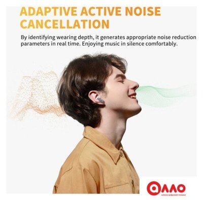 Наушники QCY AilyBuds Pro (белый)