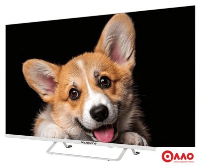 Телевизор Topdevice 43" SMART TV YаOS 03 (белый)