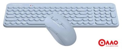 Офисный набор A4Tech Fstyler FG3300 Air2 (синий)