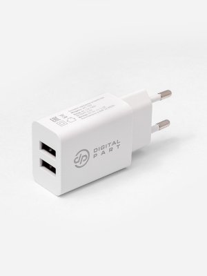 СЗУ Digitalpart WC-250 2.1A, белый