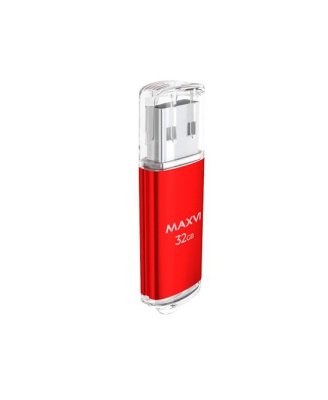 USB-накопитель Maxvi 32ГБ (FD32GBUSB20C10MP), красный