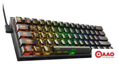 Клавиатура Redragon Fizz (прозрачный/черный) Клавиатура Redragon Fizz (прозрачный/черный)