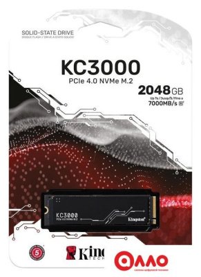 SSD Kingston KC3000 2TB SKC3000D/2048G