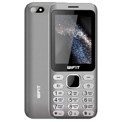 Мобильный телефон Wifit WIPHONE F2, темно-серый