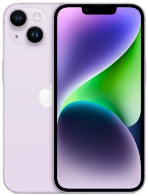 Смартфон Apple iPhone 14 128GB SIM+eSIM фиолетовый