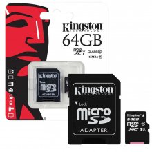 Карта памяти Kingston 64GB (SDCS2/64GB)