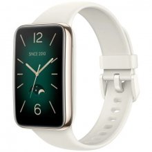 Фитнес-браслет в виде наручных часов с экраном Xiaomi Smart Band 7 Pro (BHR6076GL), белый